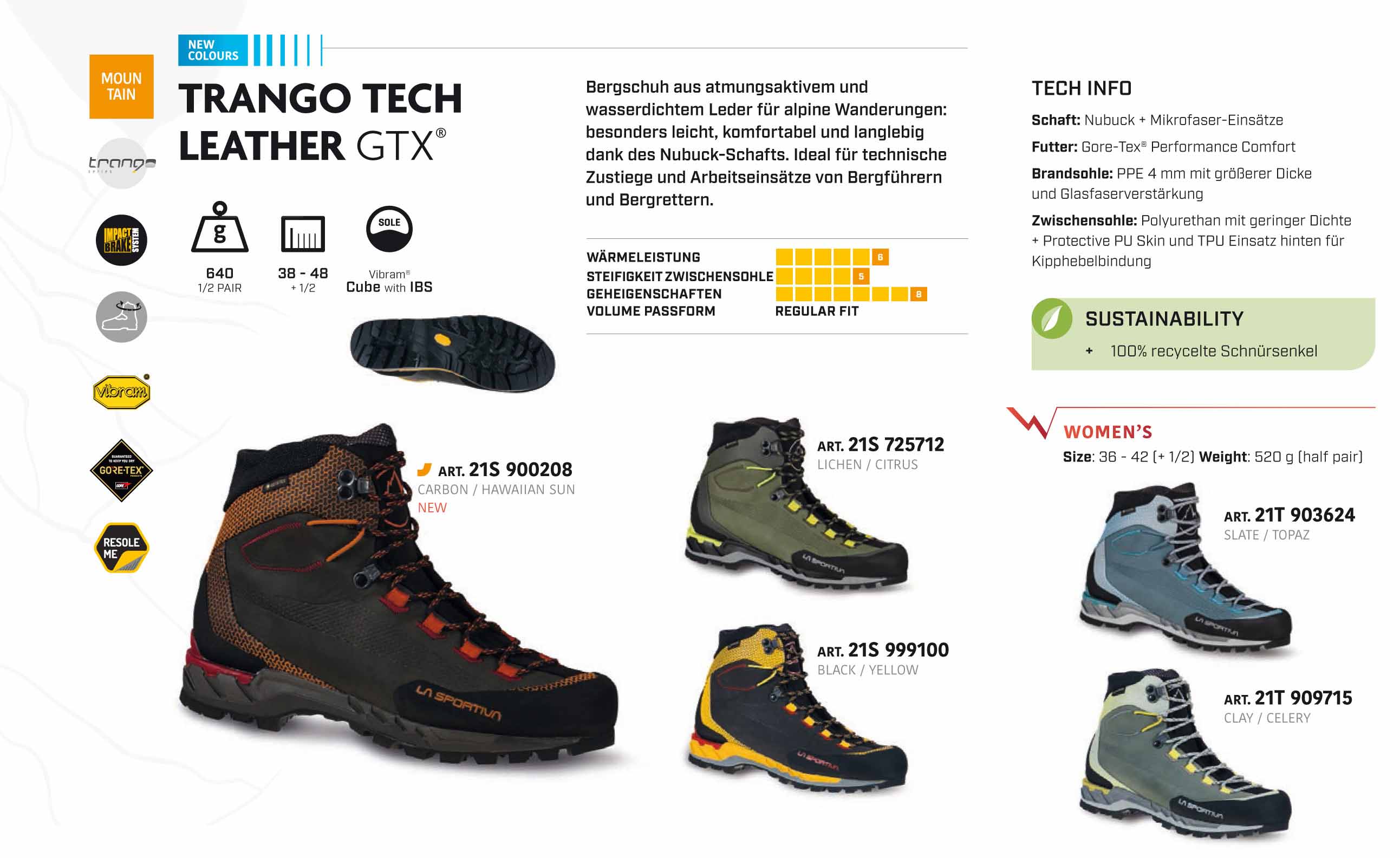 Trango Tech Leather Woman Gtx